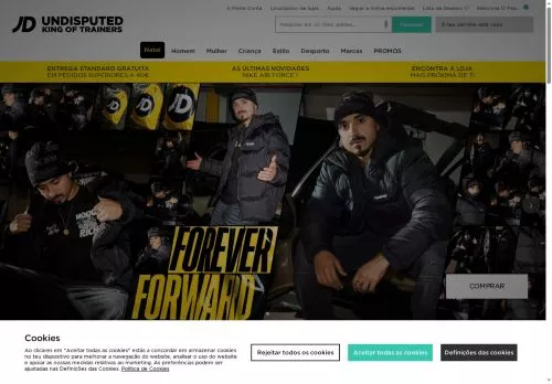 JD Sports Dezembro 2025