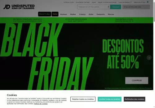 JD Sports Novembro 2025