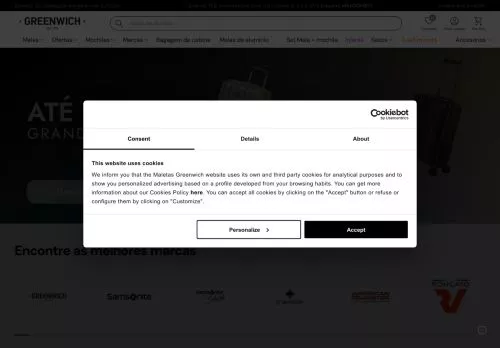 Maletas Greenwich Novembro 2025