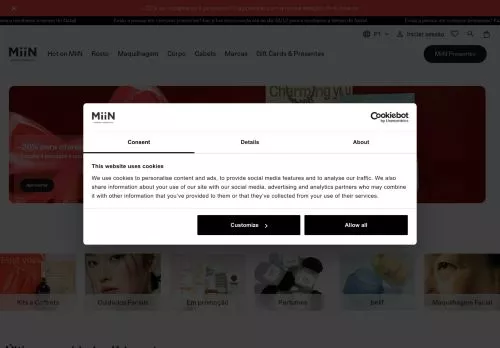 Miin Cosmetics Dezembro 2025