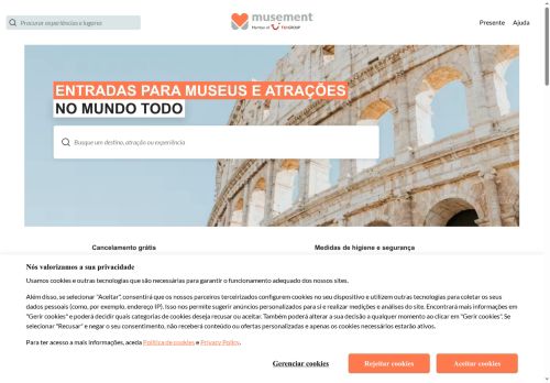 Musement Julho 2026