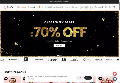 PatPat Dezembro 2025