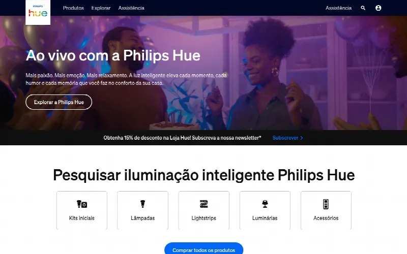 Philips Hue Outubro 2026