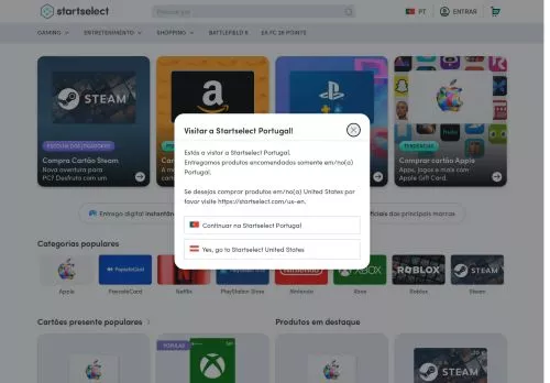 Startselect Dezembro 2025