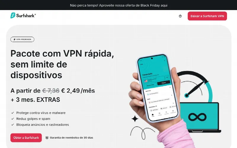 Surfshark VPN Outubro 2026