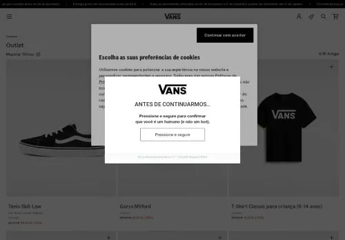 Vans Dezembro 2025