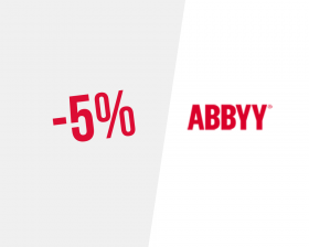 5% de desconto em ABBYY FineReader 15 Standard
