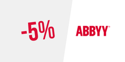 5% de desconto em ABBYY FineReader 15 Standard