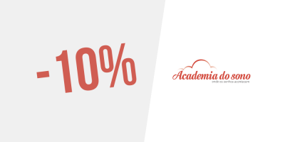 10% de desconto na Academia Do Sono — Subscreva a newsletter