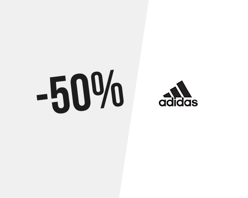 50% de desconto em todos os artigos Outlet na adidas (só neste fim de semana)