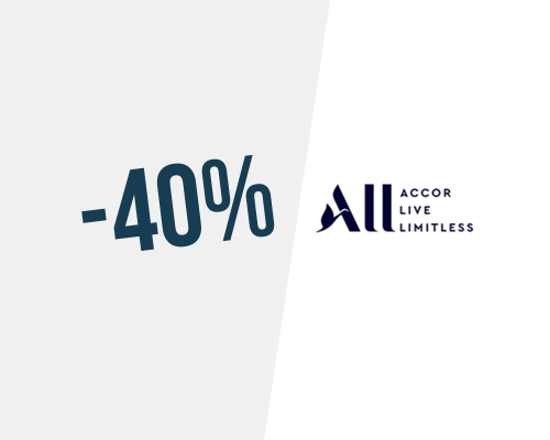 Acesso em antestreia às vendas privadas ! Até -40% na ALL – Accor Live Limitless