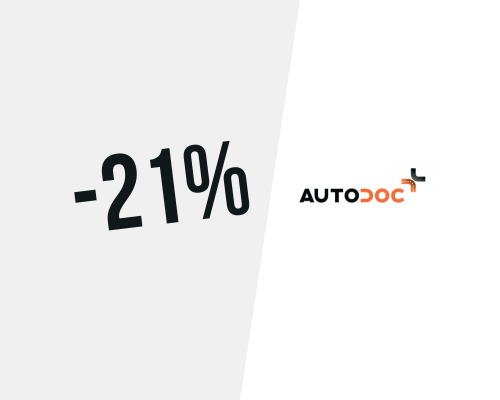 Poupe 21% nas peças de reposição na Autodoc