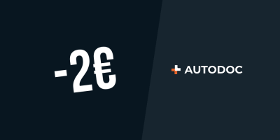 2€ de desconto na Autodoc — Subscreva a newsletter