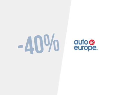 Até 40% de desconto na Autoeurope