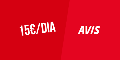 Fim de semana XXL! Até 4 dias desde 15€/dia na Avis