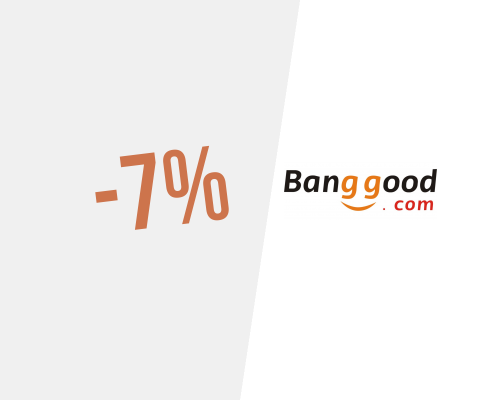 Cupom ! 7% de desconto na Banggood