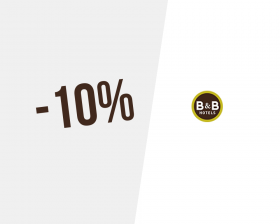 10% de desconto na B&B Hotels