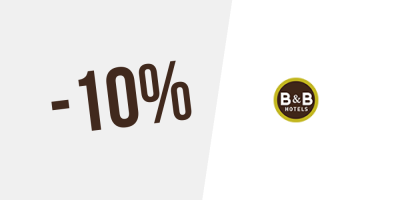 10% de desconto na B&B Hotels