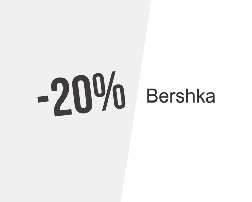 -20% de desconto na tua primeira compra na Bershka — Subscreva a newsletter