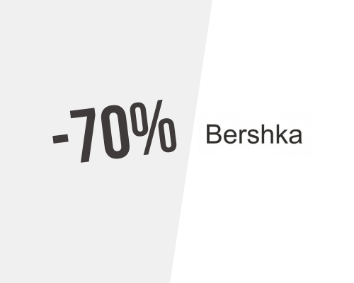 Saldos ! Até 70% de desconto em Bershka