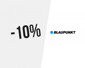 Venda Flash ! 10% de desconto em tudo na Blaupunkt