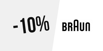 10% de desconto na Braun — Subscrever a newsletter