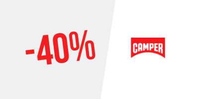 Promoções de outubro ! Até 40% de desconto na Camper