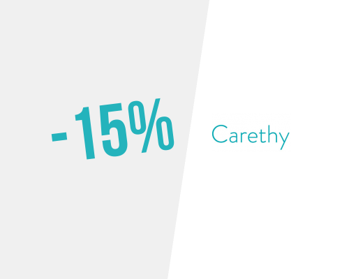 15% de desconto em todo o site Carethy — Só hoje