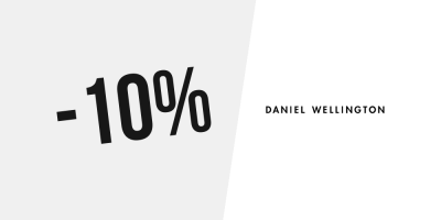 10% de desconto na Daniel Wellington — Subscreva a newsletter
