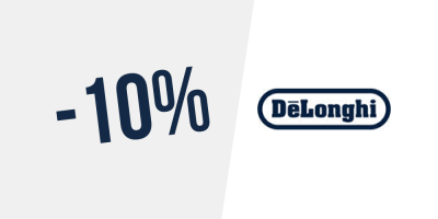 10% de desconto na Delonghi — Subscreva a newsletter