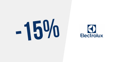 15% de desconto na Electrolux — Subscreva a newsletter