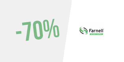 Liquidação ! Até 70% de desconto na Farnell