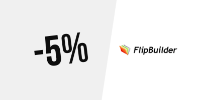 Exclusivo para janeiro! 5% de desconto no Flip PDF Pro para Mac na FlipBuilder
