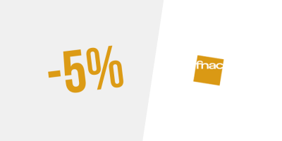 5% de desconto na Fnac (na compta com cartão Fnac)