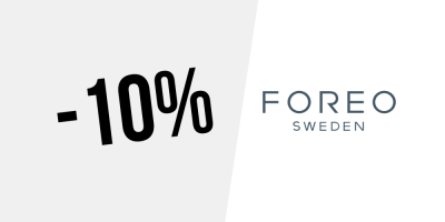 10% de desconto na Foreo — Subscreva a newsletter