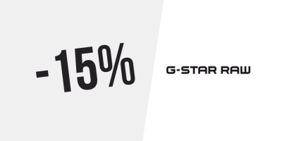 15% de desconto na G-Star RAW — Para novos clientes