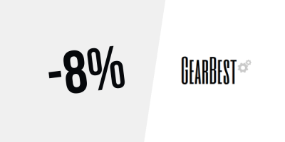 8% de desconto em todo o site Gearbest