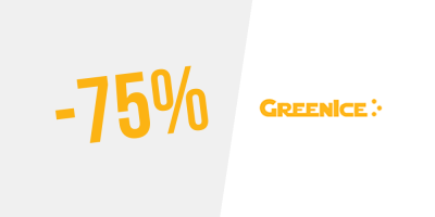 Outlet ! 75% de desconto ou mais na Greenice