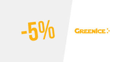 5% de desconto na Greenice — Subscreva a newsletter
