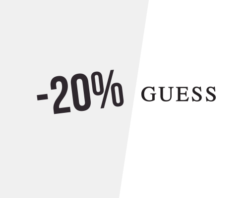 Saldos ! 20% de desconto adicional na Guess