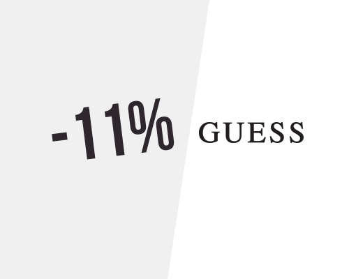 11% de desconto em todos os artigos na Guess — Ultimo dia