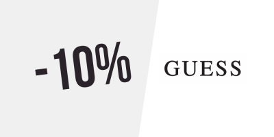 10% de desconto na Guess — Subscreva a newsletter