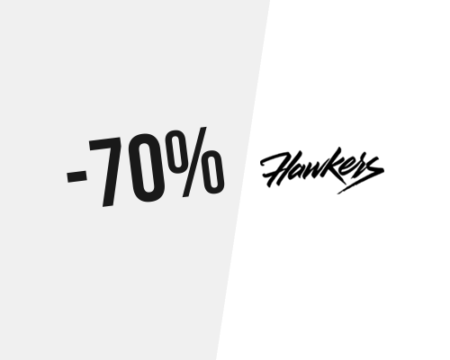 Outlet ! Até 70% de desconto na Hawkers