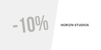 10% de desconto na Horizn Studios — Subscreva a newsletter