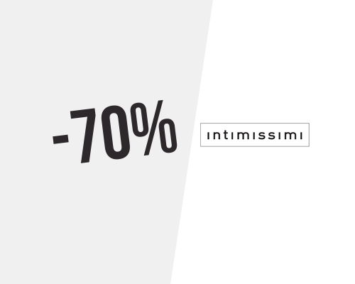 Últimos días de Special Prices ! Até 70% de desconto na Intimissimi