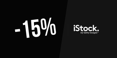 15% de desconto em subscrições anuais na iStock