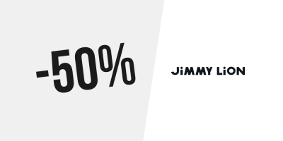 Outlet ! Até 50% de desconto na Jimmy Lion