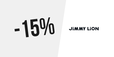 15% de desconto na Jimmy Lion — Subscreva a newsletter