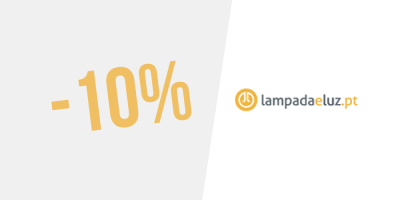 10% de desconto na Lampadaeluz — Subscreva a newsletter