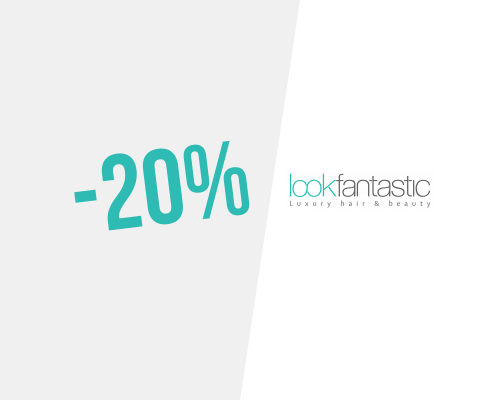 Poupa 20% na compra de dois produtos de pele na Look Fantastic